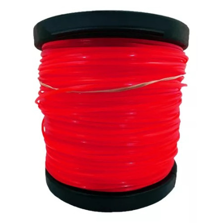 FIO NYLON P ROCAD 2KG 3 0 R VERM